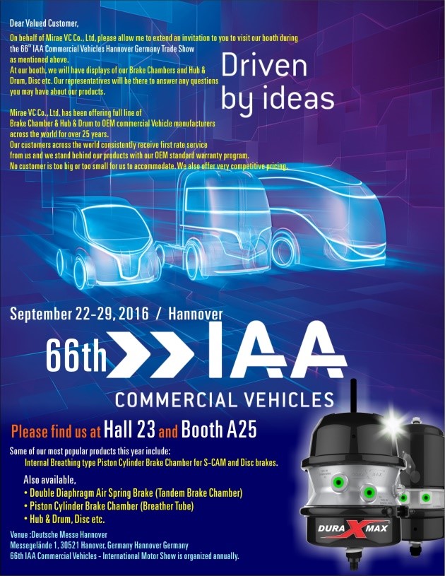 66th IAA Commercial Vehicles 2016 in Hannover